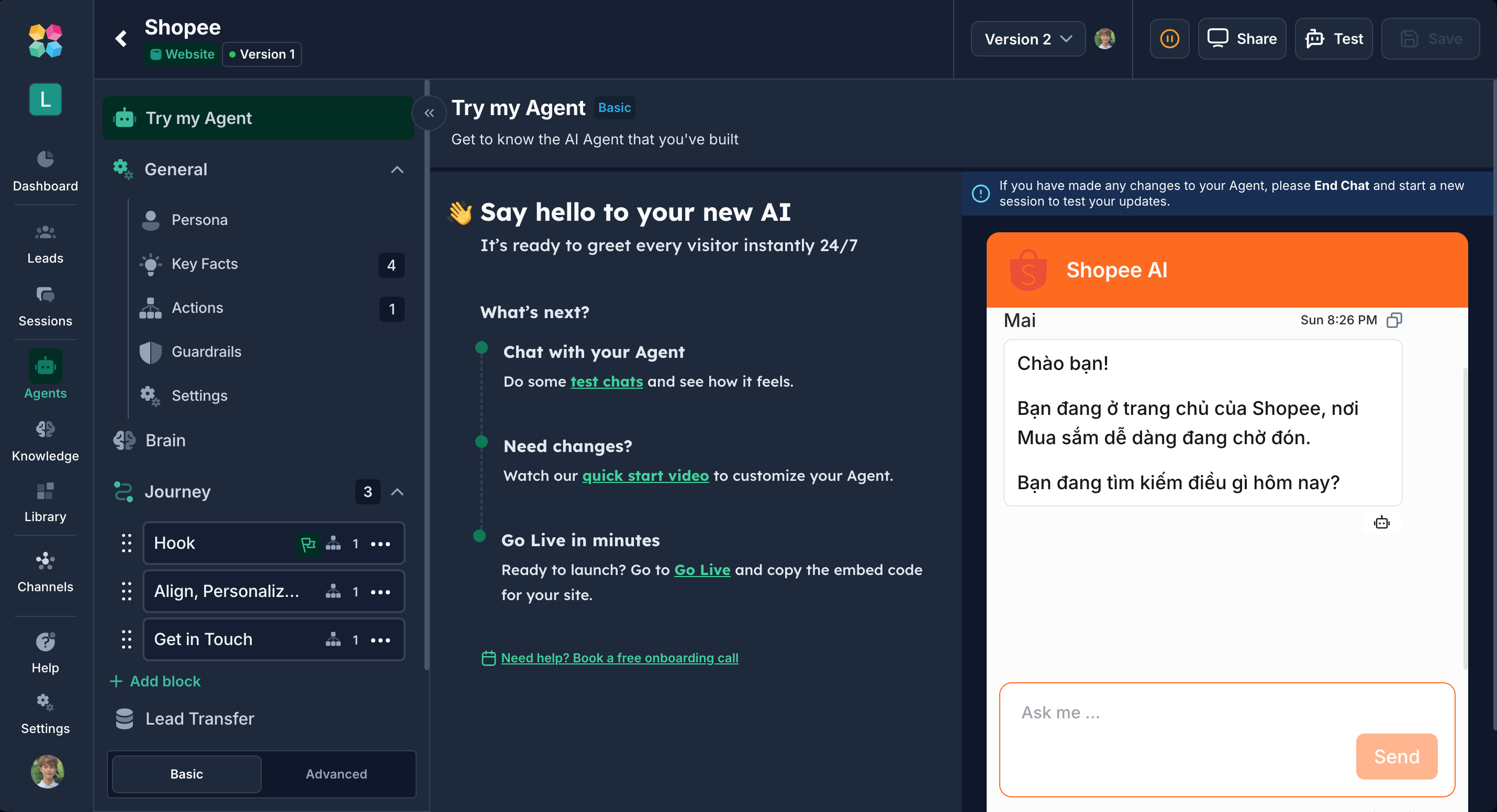 Magicblocks AI Chatbot Preview